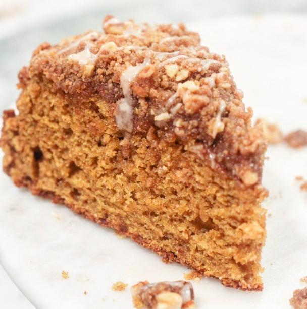  A coffee cake that is a healthier option than most desserts you can indulge in.