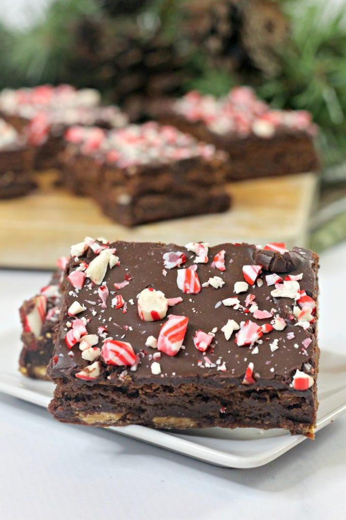  A festive twist to traditional brownies!