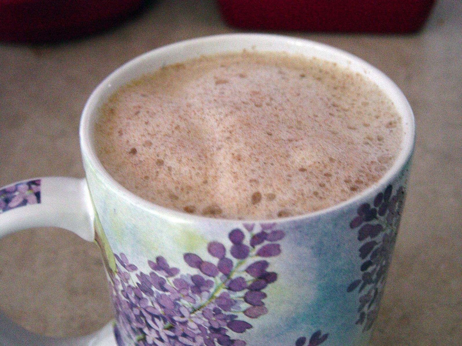 A latte so fancy, it'll make you feel like royalty.