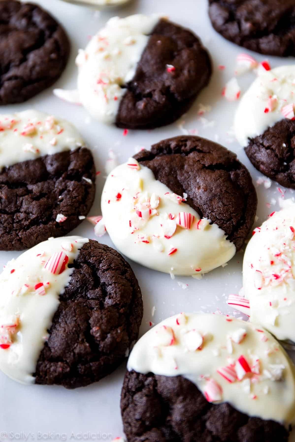  A peppermint twist on a classic holiday treat.