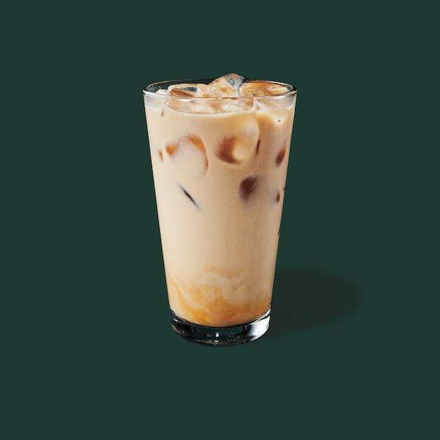  A silky smooth iced latte made with creamy soy milk.