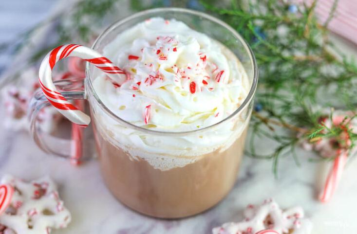  A warm sip of happiness in a cup: Peppermint Mocha