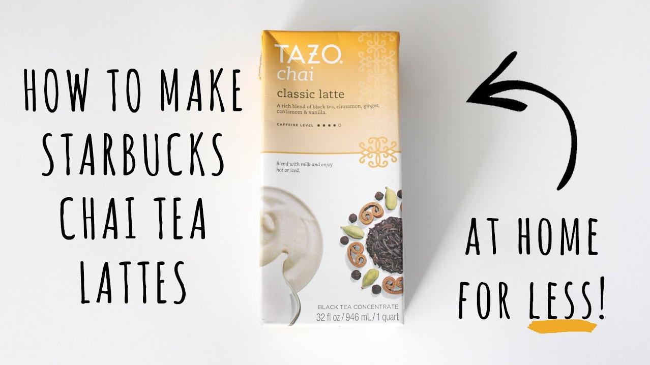  Aromatic and flavorsome, Tazo Chai is the ultimate comfort beverage