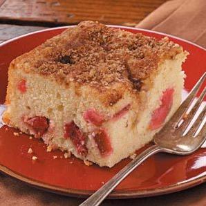 Make This Irresistible Buttermilk Cake with Sweet Rhubarb