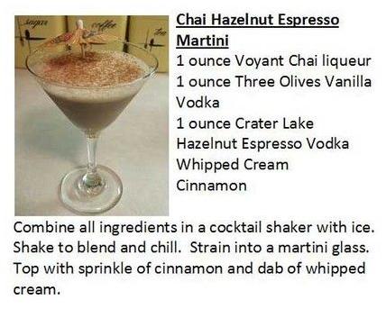 Try This Delicious Chai Hazelnut Espresso Martini Recipe