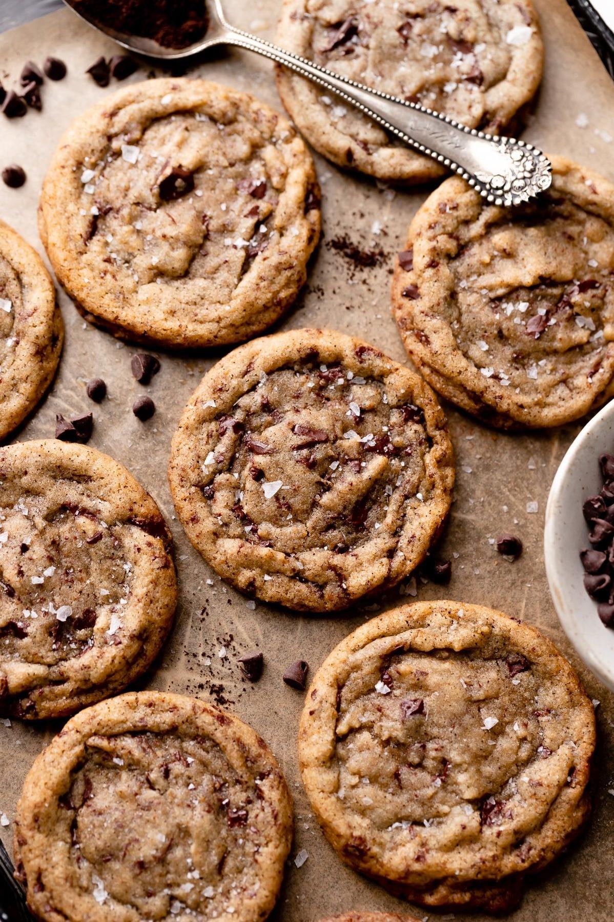 Chocolate Chip Cookies With Espresso and Cinnamon