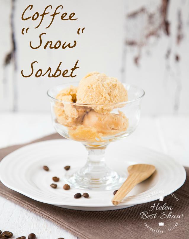 Indulge in the Richness of Coffee Sorbet