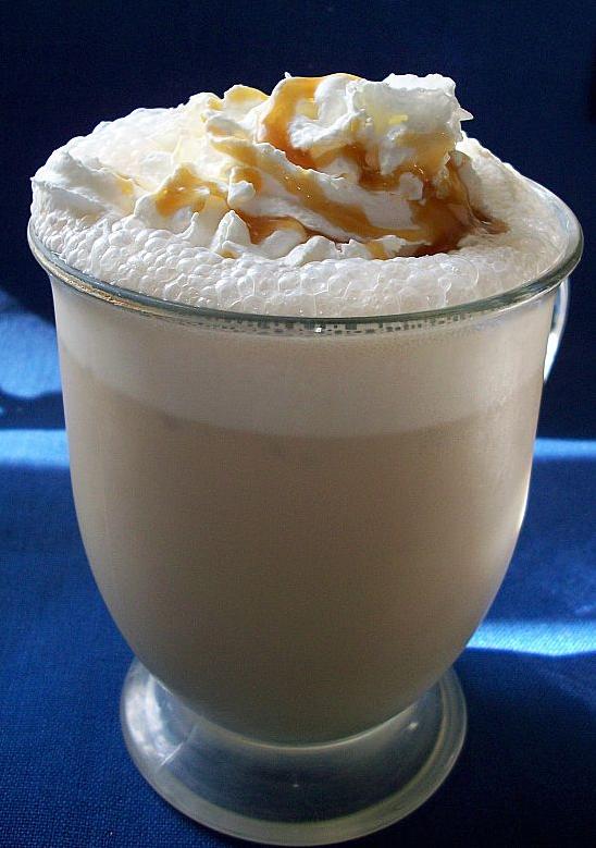 Creamy Iced Vanilla Caramel Coffee