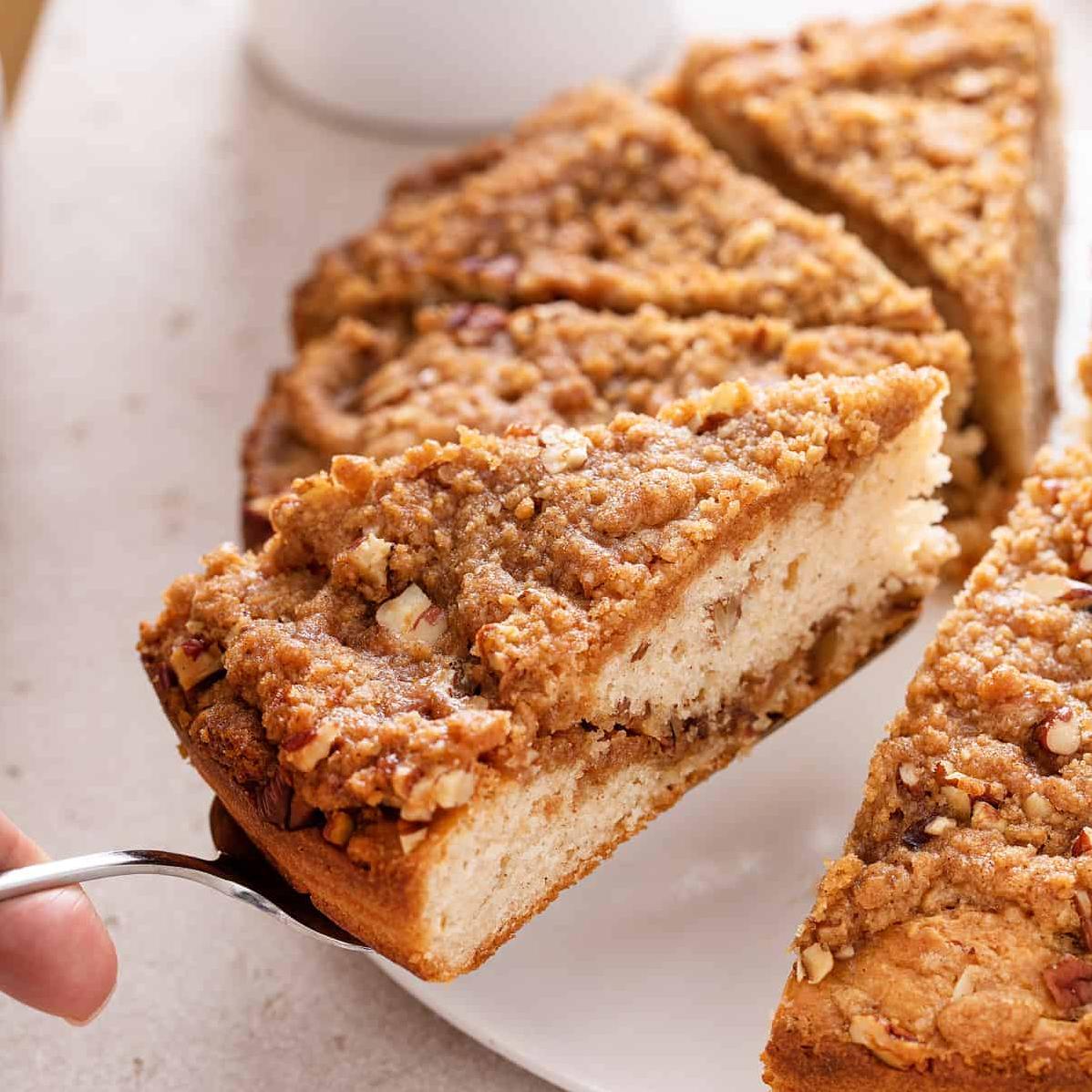 Delicious Sour Cream Coffee Cake Recipe for Breakfast!