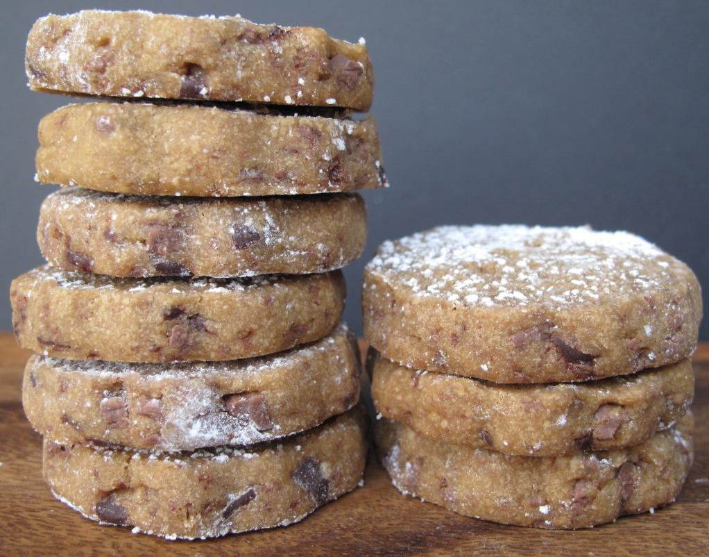 Espresso Shortbread Cookies