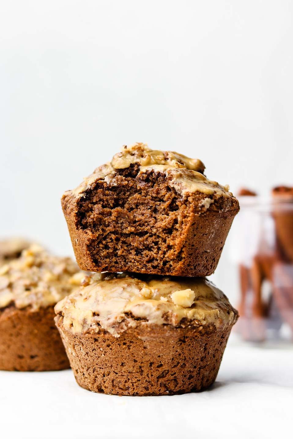  Fluffy and moist muffins, filled with warm chai spice.