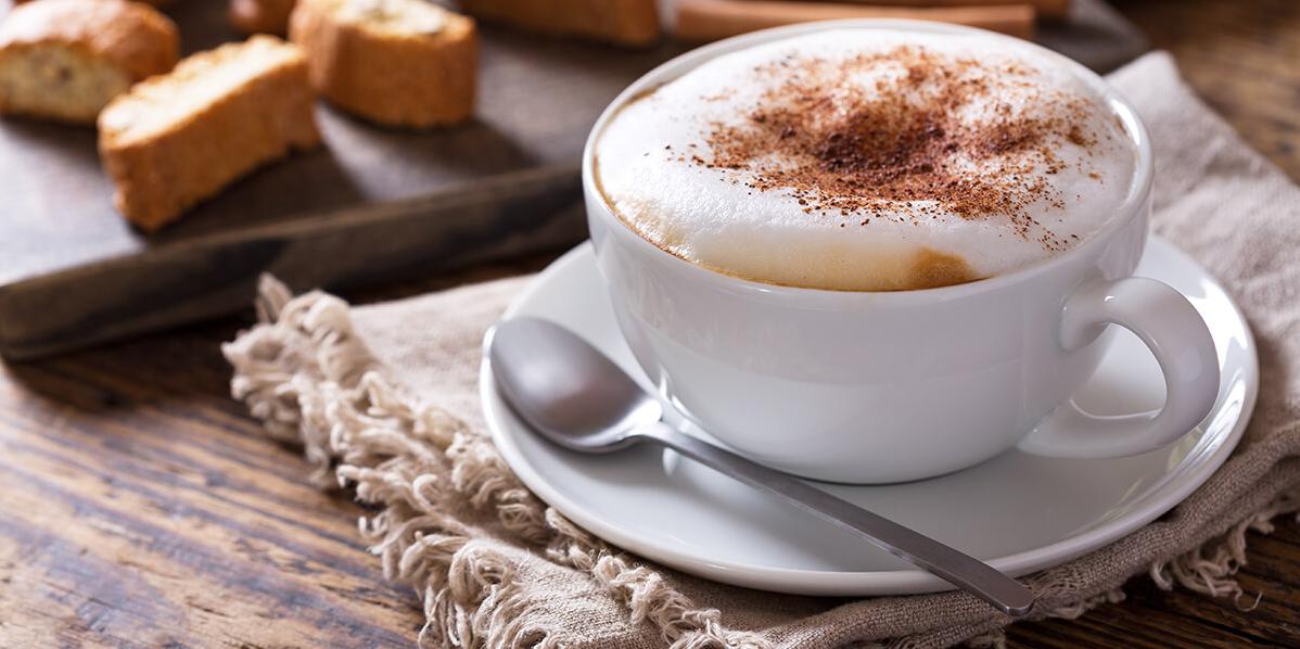  Get ready to impress your guests with this fancy yet easy-to-make cappuccino