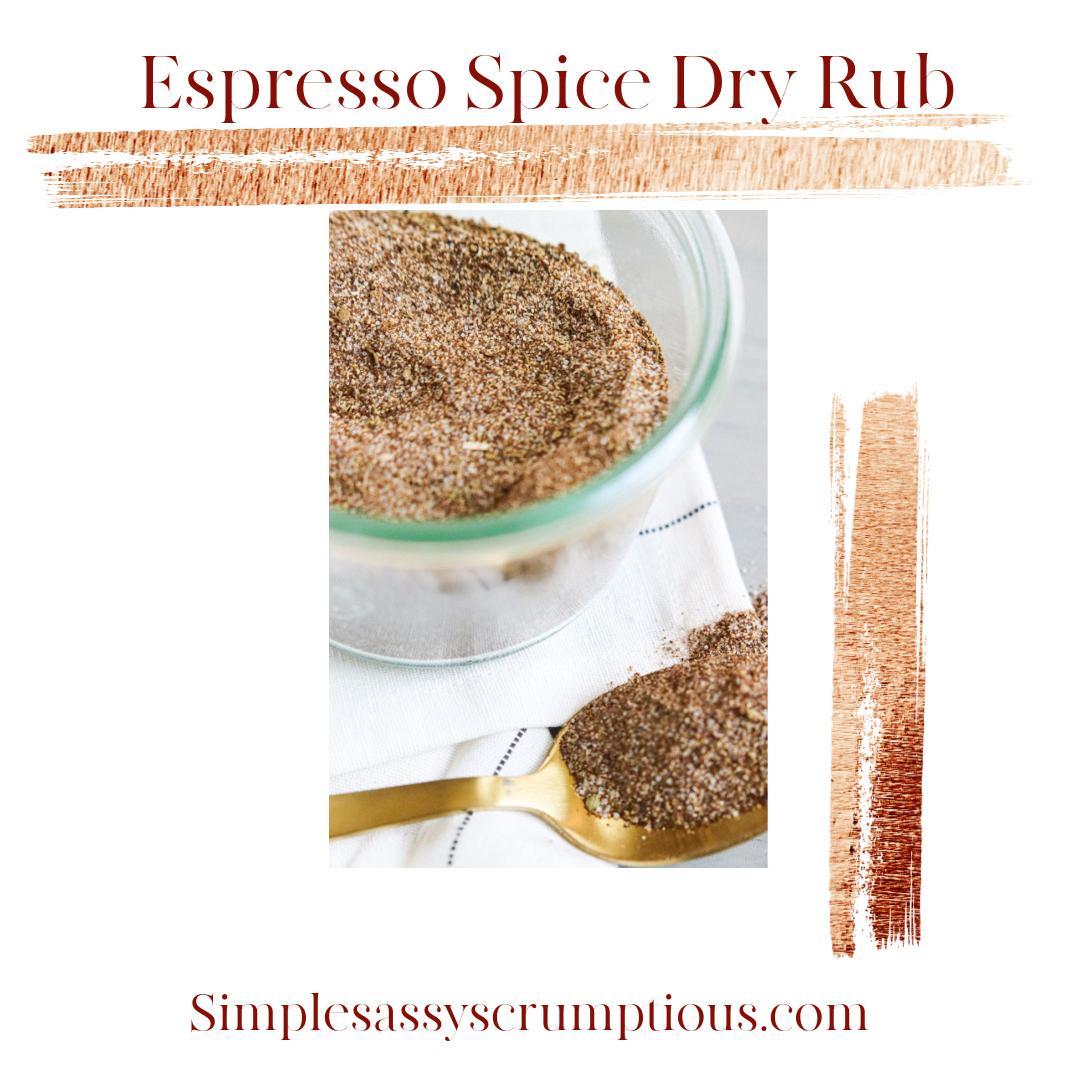  Give your usual spice rub a break and try this Espresso Rub for something different.