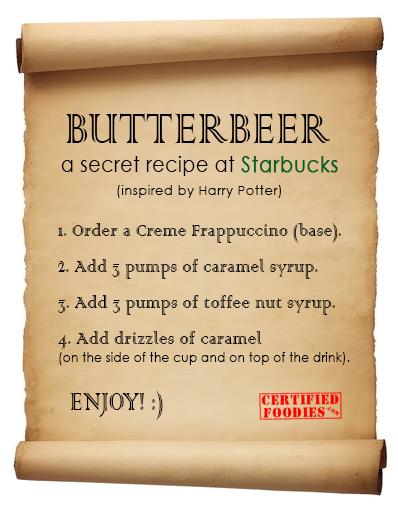 Harry Potter's Butterbeer (coffee)