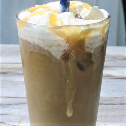  Indulge in a creamy, luxurious, and perfectly sweet iced coffee treat