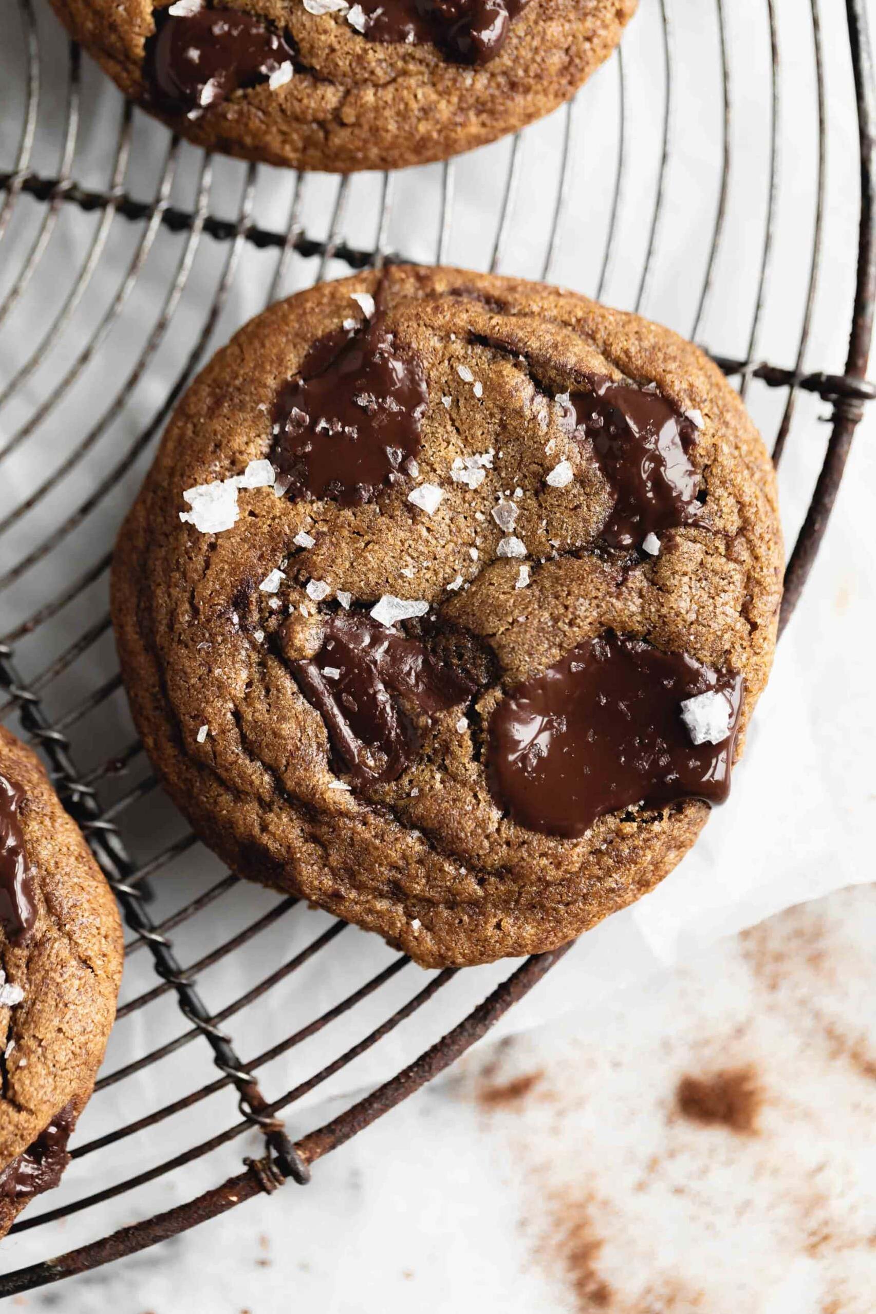  Indulge in a sweet and slightly bitter treat with our chocolate chip espresso cookie