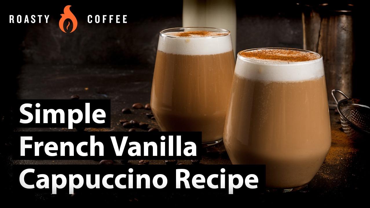  Indulge in the rich velvety flavor of French vanilla with every sip