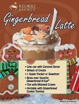 K-Cup Gingerbread Latte