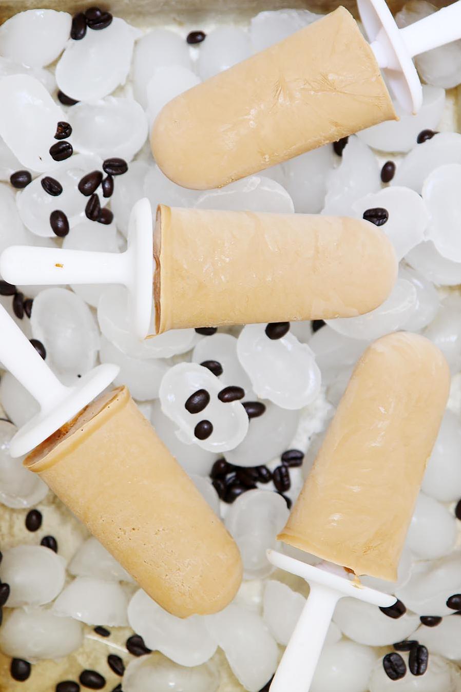  Keep your taste buds cool and your spirits high with our coffee popsicles.