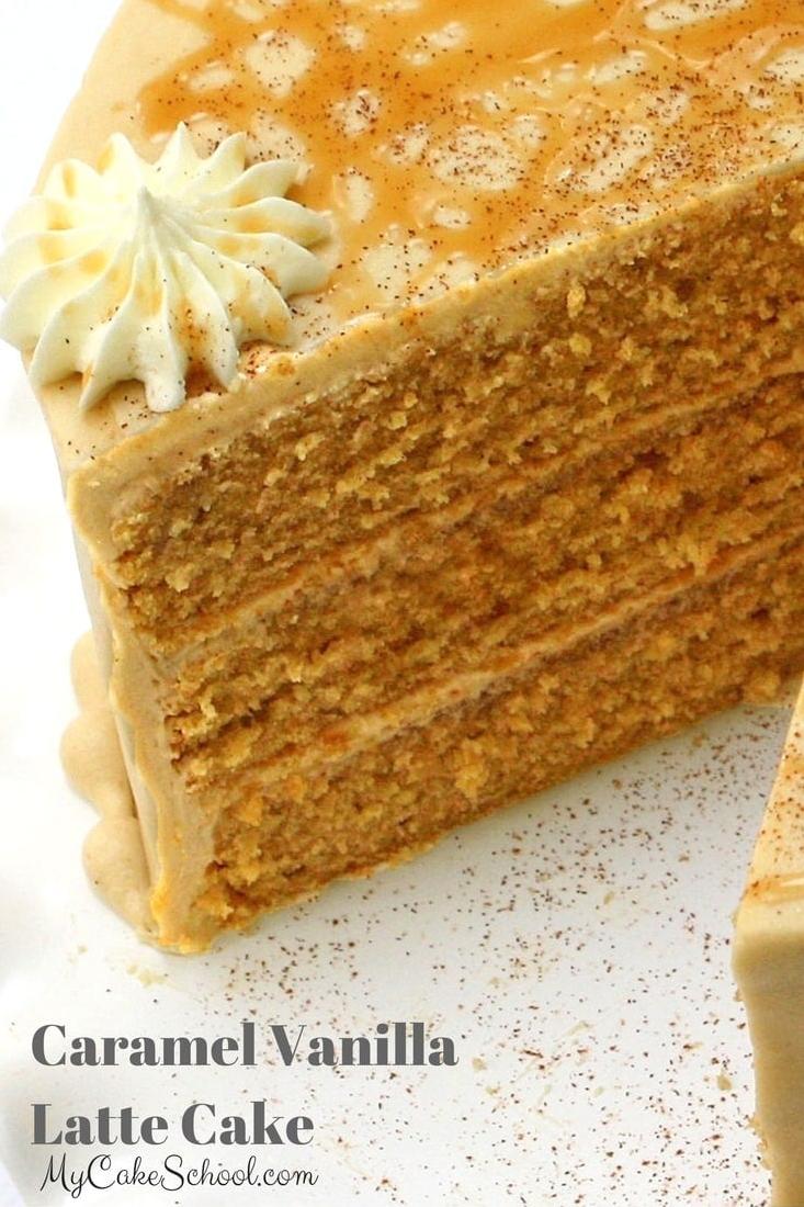  Luscious layers of vanilla sponge cake with a decadent caramel espresso buttercream