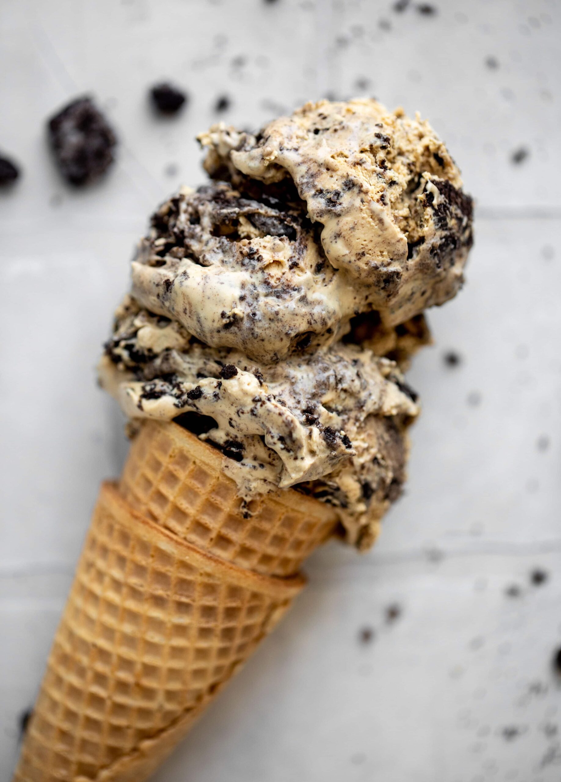  Meet your new favorite ice cream flavor: Coffee Oreo Cookie Rum Ice Cream.