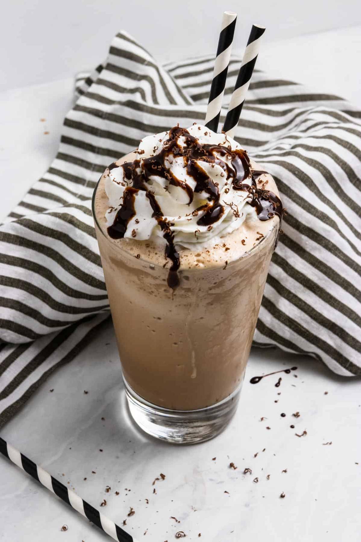 Mocha Frappuccino With Whipped Cream