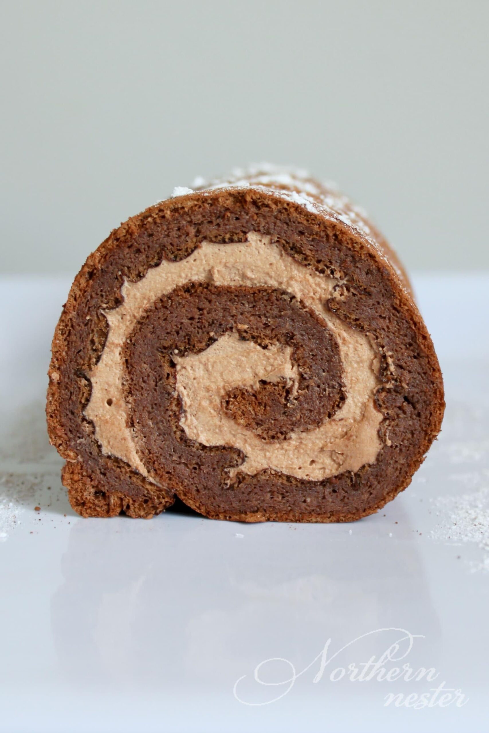 Deliciously Divine Mocha Roll Cake Recipe