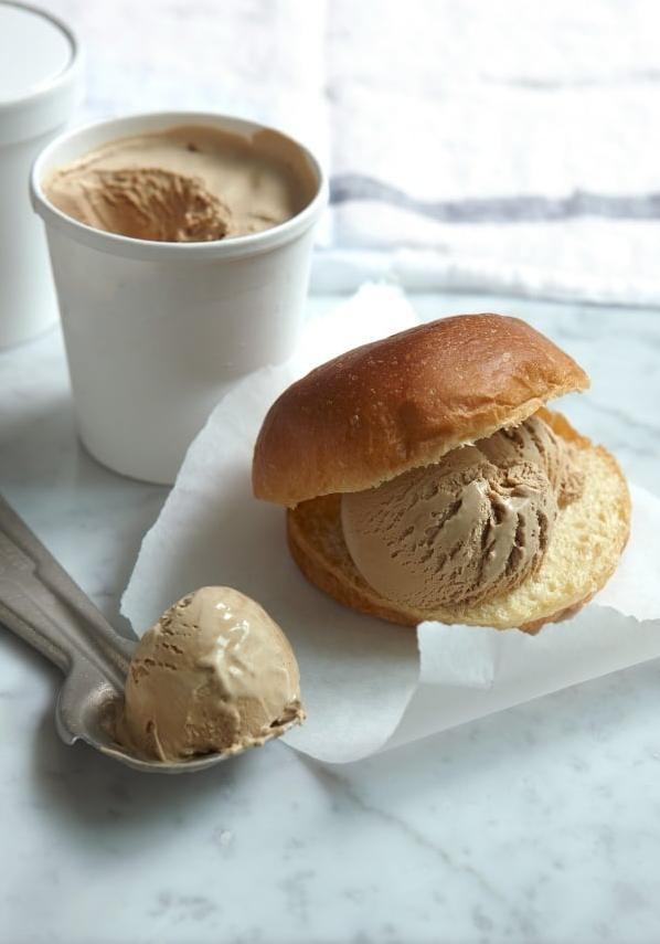  Nothing beats the taste and aroma of freshly brewed coffee, and this gelato is no exception.
