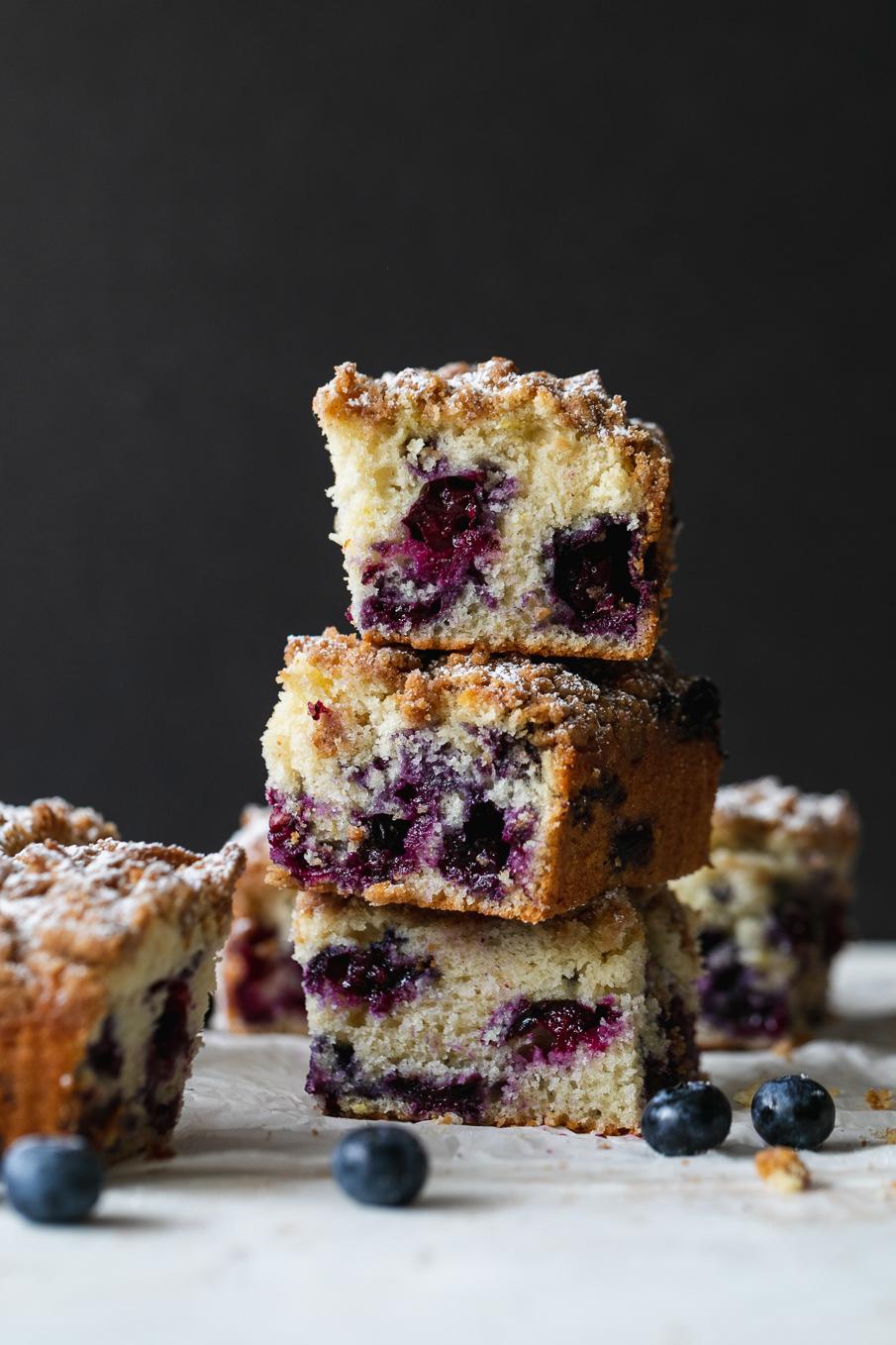 Old-Fashioned Blueberry Buckle (Coffee Cake)