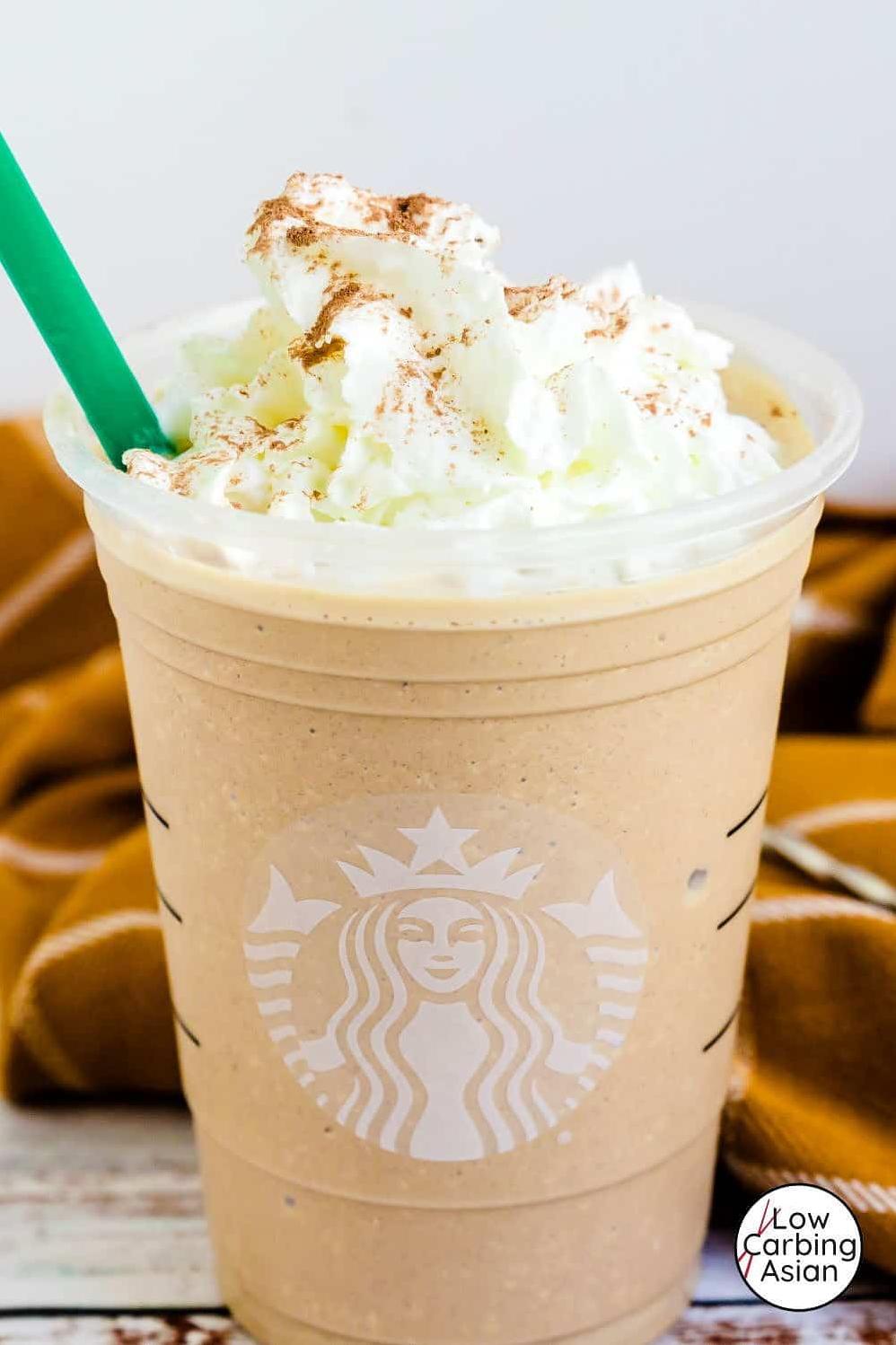  One sip of this mocha frappuccino and you'll be in coffee heaven.