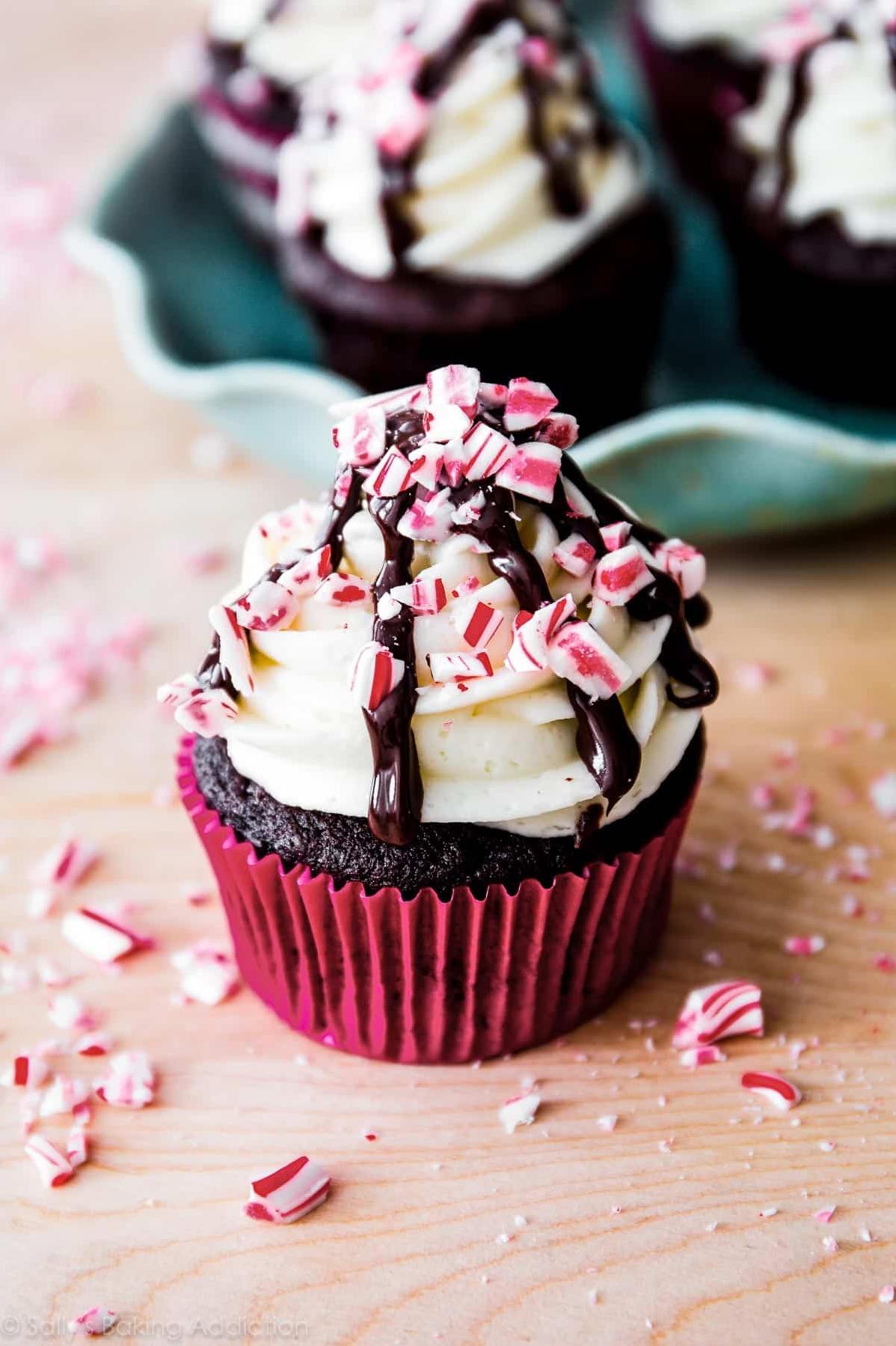 Peppermint Mocha Cupcakes