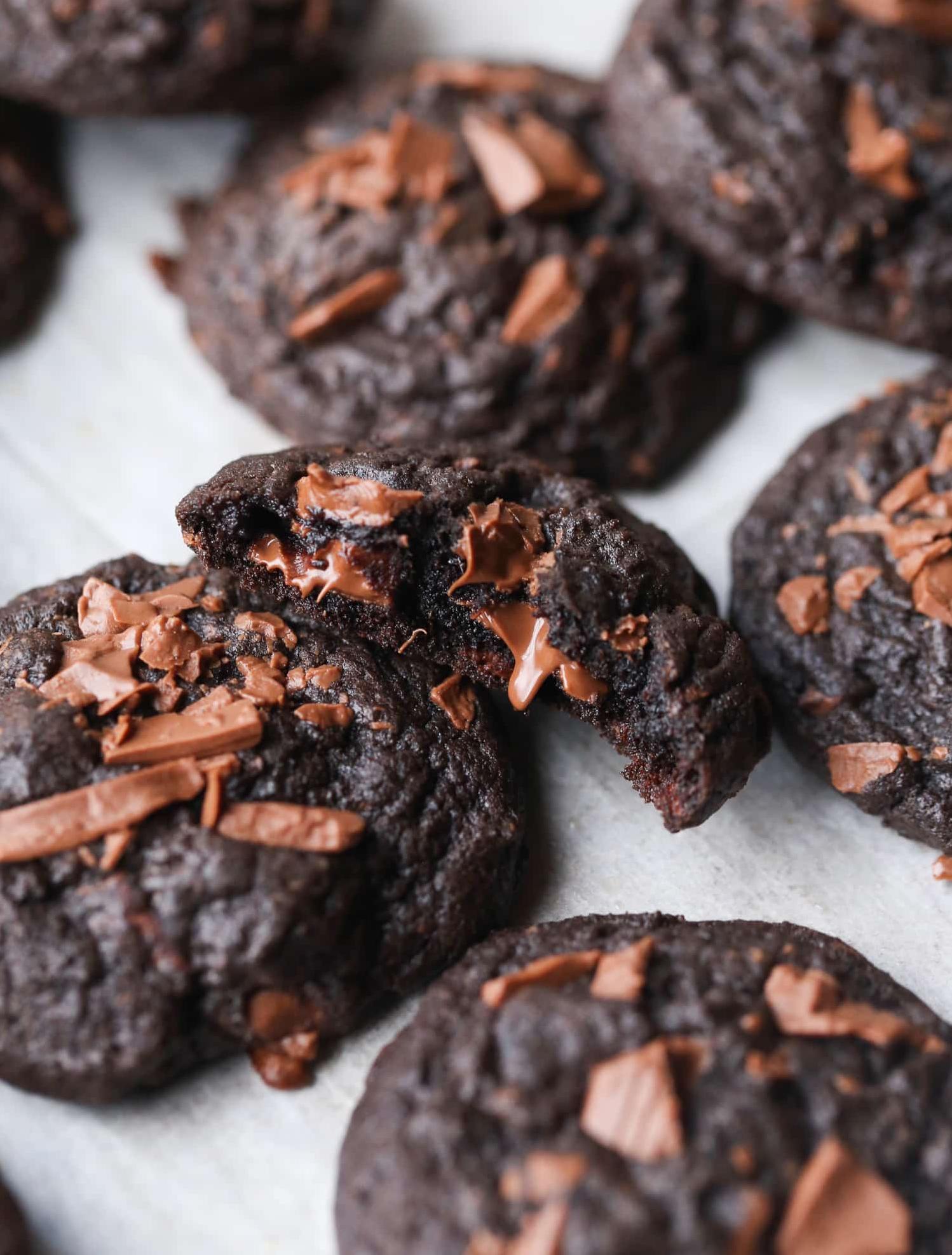  Satisfy your cookie and coffee cravings in one bite with these mocha cookies!