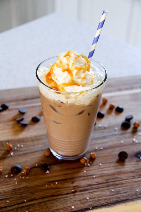  Satisfy your craving for something sweet and refreshing with our iced caramel mocha