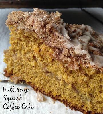  Satisfy your sweet and savory craving with this Buttercup Squash Coffee Cake!