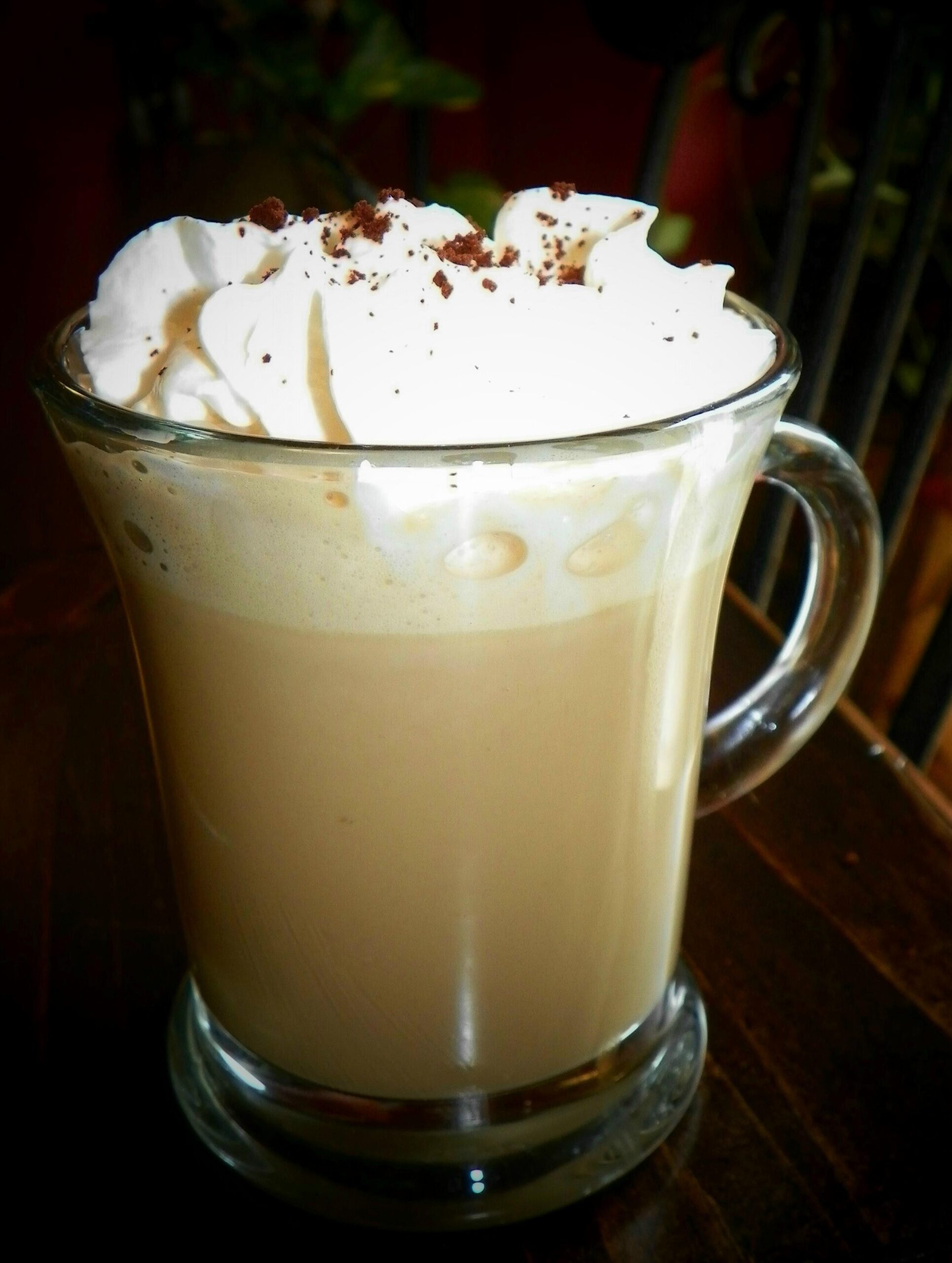  Satisfy your sweet tooth with our White Chocolate Baileys Latte