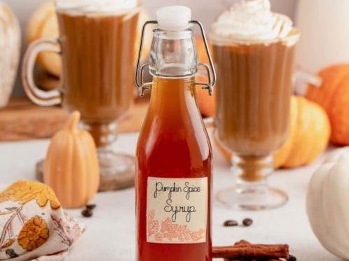  Say goodbye to plain coffee and hello to pumpkin-y goodness
