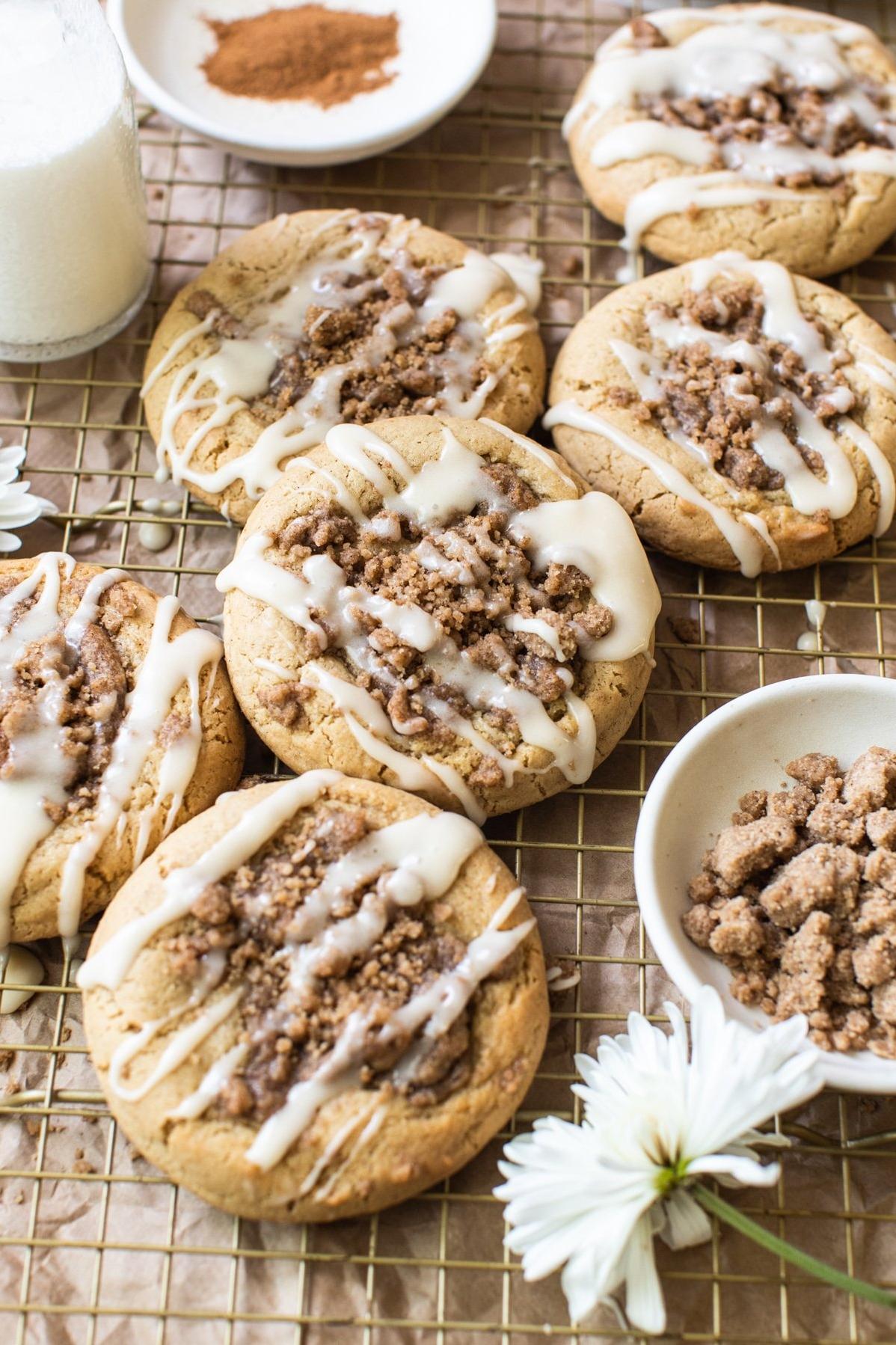  Say hello to your new favorite cookie: Coffee Cake Cookies.