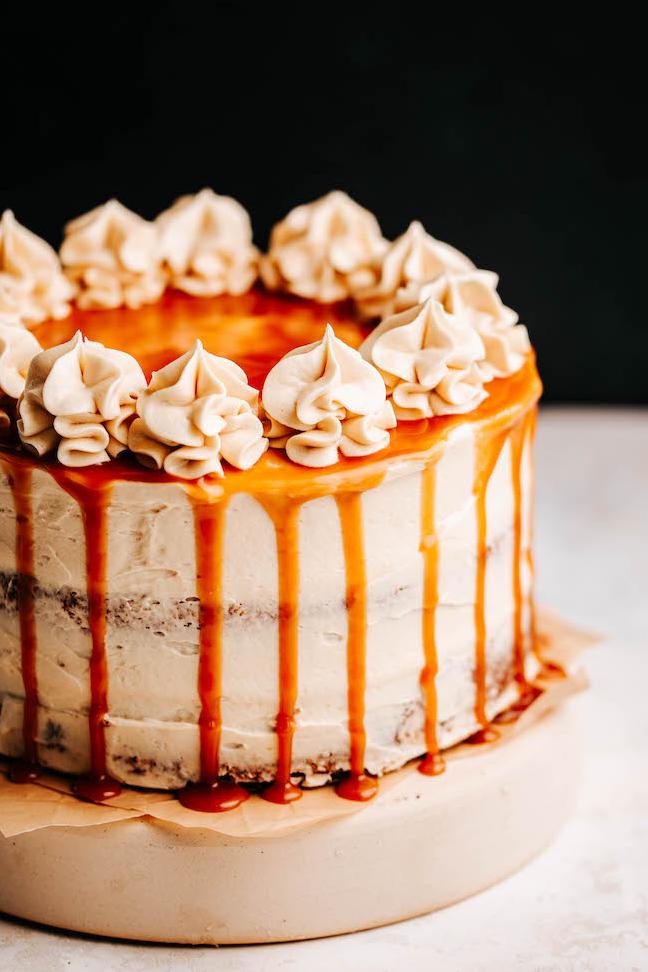  Spice up your day with this delicious cake.