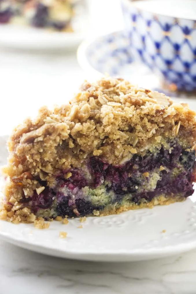  Tender crumbs, plump blueberries, and a cinnamon streusel topping guarantee the ultimate coffee cake experience.