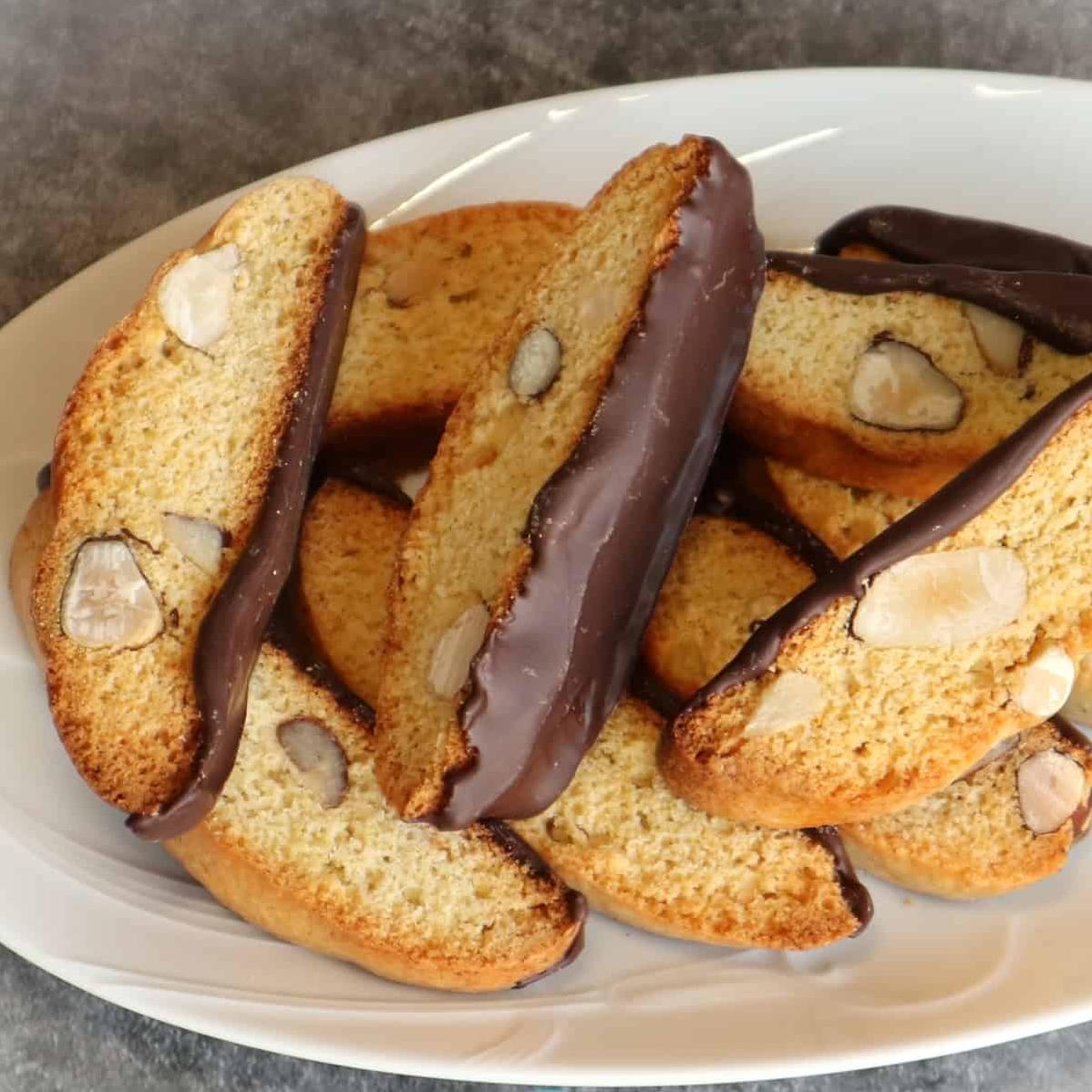 The aroma of coffee will fill your kitchen when you make these biscottis.