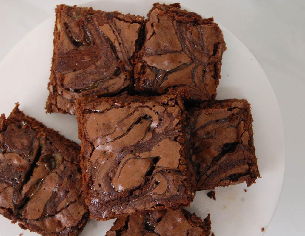  The combination of melted chocolate and espresso makes these brownies a chocolate lover's dream.