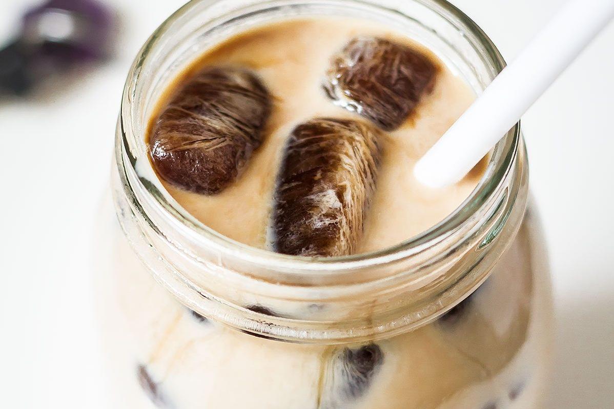  The rich aroma of espresso and chocolate will have you hooked on this iced coffee.