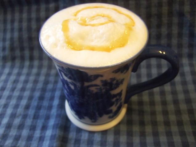  This latte is so good, it'll knock your wings off