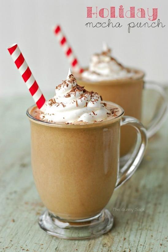  This mocha punch is sure to be a hit at your next party or gathering
