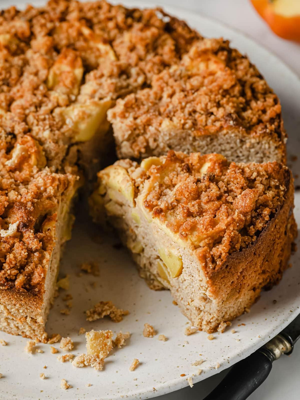  Trust me, one slice of this perfectly moist and fluffy coffee cake is never enough.