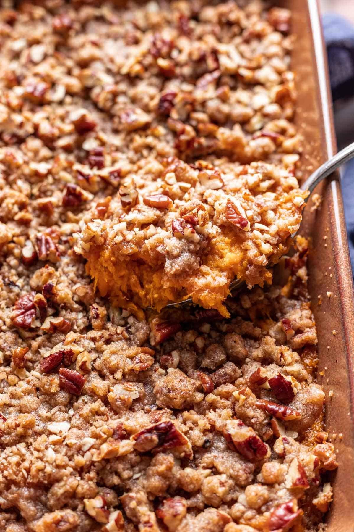  Watch out, this sweet potato crunch casserole might just become your new favorite cozy dish!