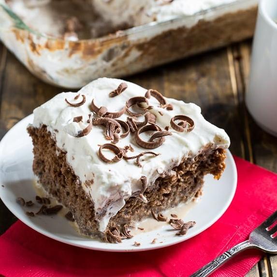  Who can resist a moist, spongy cake soaked in three different types of milk?