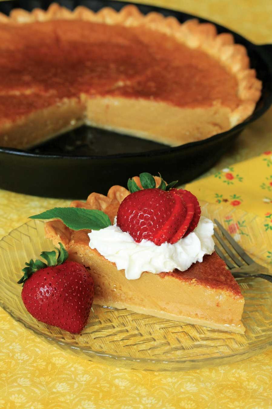  With its golden crust and gooey filling, this Butter Chess Pie Clone will quickly become a family favorite.